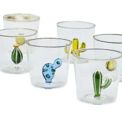 Maison Margaux Glassware|Margarita Cactus Glasses - Set