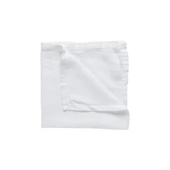 Costa Nova Place Settings & Linens|Maria Collection Napkins in Chalk White, Set of 4