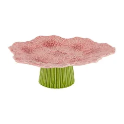 Bordallo Pinheiro Dinnerware|Maria Flor Cake Stand 11"