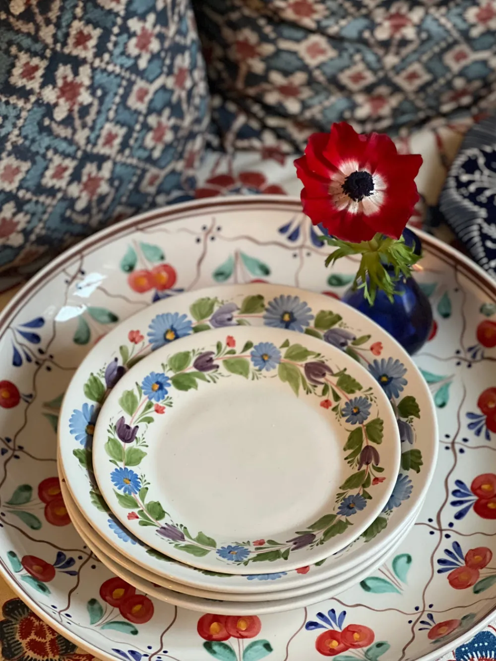Carolina Irving and Daughters Dinnerware|Maria Luisa Dessert Plate