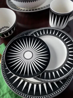 Caskata Dinnerware|Marrakech Canapes Plates Boxed, Set of 4