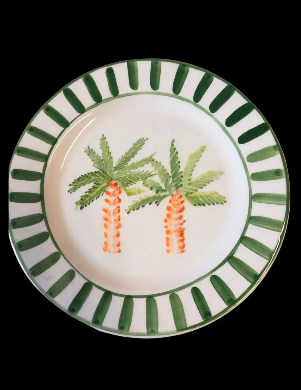 Sveva's Home Dinnerware|Marrakech Palm Tree, Set of 6