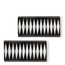 Caskata Dinnerware|Marrakech Sushi Tray, Set of 2