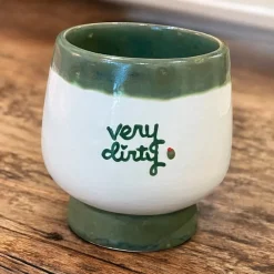 Caitlin Rounds Antiques Glassware|Martini “Very Dirty” Cups, Set of 2