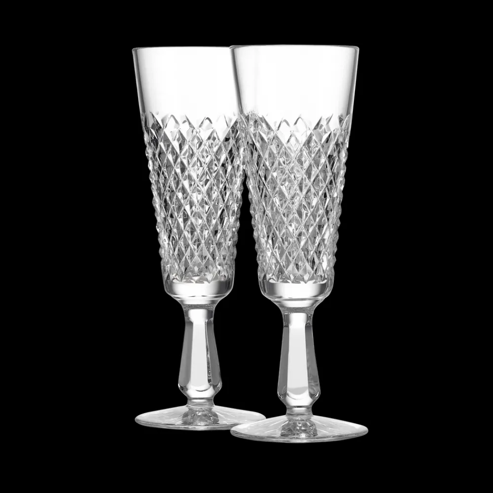 Waterford Glassware|Mastercraft Heritage Alana Flute, Set of 2