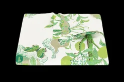 Matouk Place Settings & Linens|Schumacher Citrus Garden Tablecloth in Grass