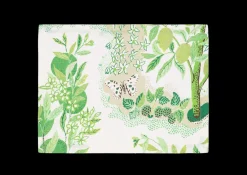 Matouk Place Settings & Linens|Schumacher Citrus Garden Placemat in Grass, Set of 4