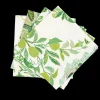 Matouk Place Settings & Linens|Schumacher Citrus Garden Napkin in Grass, Set of 4