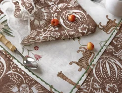 Matouk Place Settings & Linens|Schumacher Granada Tablecloth