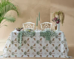 Matouk Place Settings & Linens|Schumacher Iconic Leopard Placemat, Set of 4