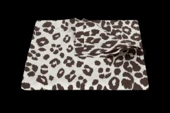 Matouk Place Settings & Linens|Schumacher Iconic Leopard Tablecloth