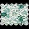 Matouk Place Settings & Linens|Schumacher Pomegranate Placemats in Emerald, Set of 4