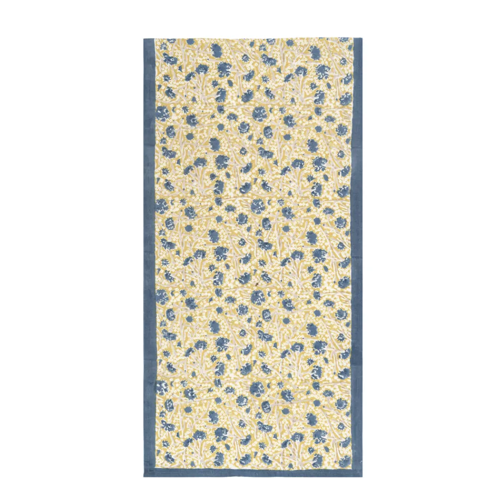 Couleur Nature Place Settings & Linens|Meadows Runner Blue & Green