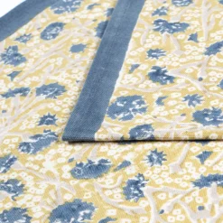 Couleur Nature Place Settings & Linens|Meadows Runner Blue & Green