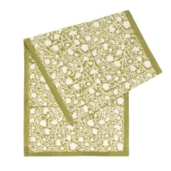 Couleur Nature Place Settings & Linens|Meadows Runner Vert