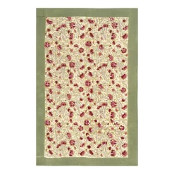 Couleur Nature Place Settings & Linens|Meadows Tea Towels Red & Green, Set of 3