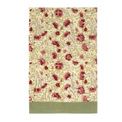 Couleur Nature Place Settings & Linens|Meadows Tea Towels Red & Green, Set of 3