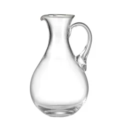 Ginori 1735 Glassware|Medici Pitcher Platinum Thread