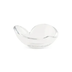 Nambe Dinnerware|Medium Heart Glass Bowl
