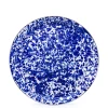 Golden Rabbit Dinnerware|Medium Tray in Cobalt Swirl
