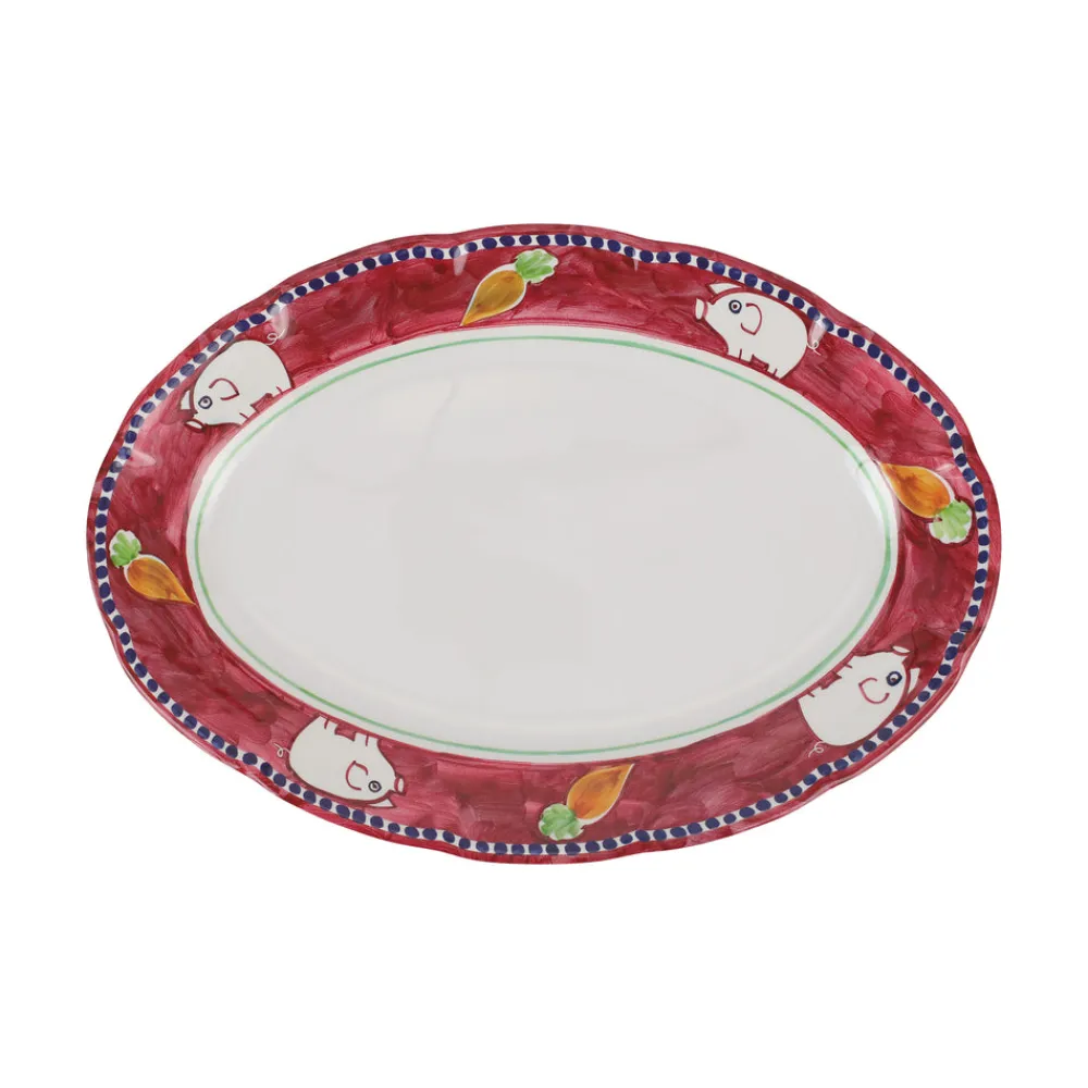 VIETRI Dinnerware|Melamine Campagna Oval Platter