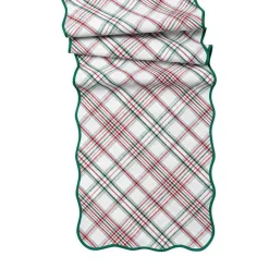 Juliska Place Settings & Linens|Merry Tartan 18" x 90" Table Runner