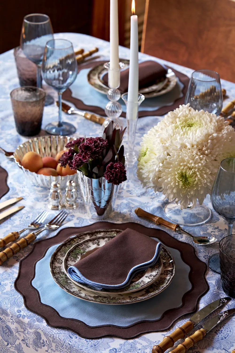 Loulou La Dune Place Settings & Linens|Mia Placemat and Napkin Set