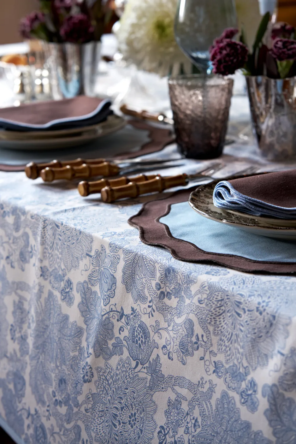 Loulou La Dune Place Settings & Linens|Mia Placemat and Napkin Set