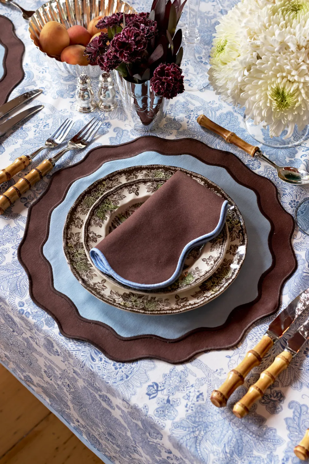Loulou La Dune Place Settings & Linens|Mia Placemat and Napkin Set
