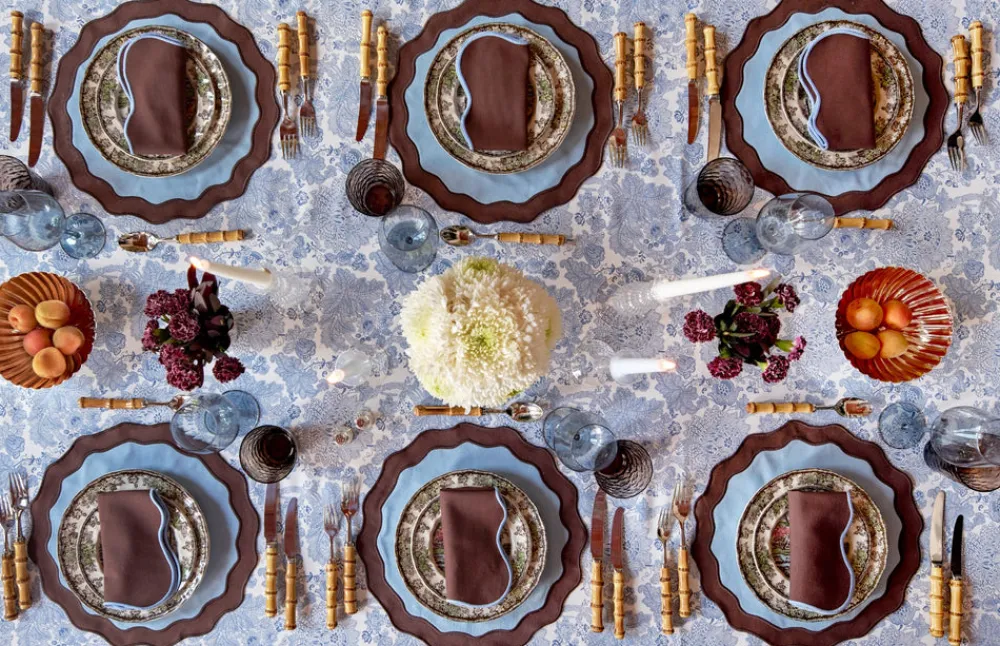 Loulou La Dune Place Settings & Linens|Mia Placemat and Napkin Set