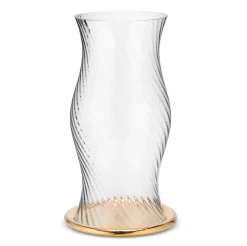 AERIN Candles|Milla Hurricane in Clear/Gold