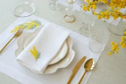 TriChi Design Place Settings & Linens|Mimosa Napkin, Set of 4