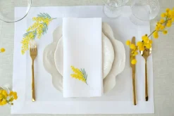 TriChi Design Place Settings & Linens|Mimosa Napkin, Set of 4