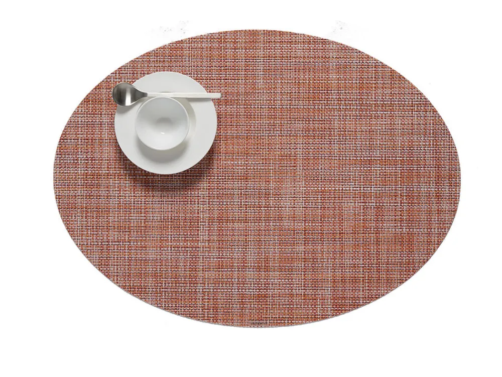 Chilewich Place Settings & Linens|Mini Basketweave Oval Placemat