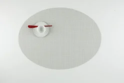 Chilewich Place Settings & Linens|Mini Basketweave Oval Placemat