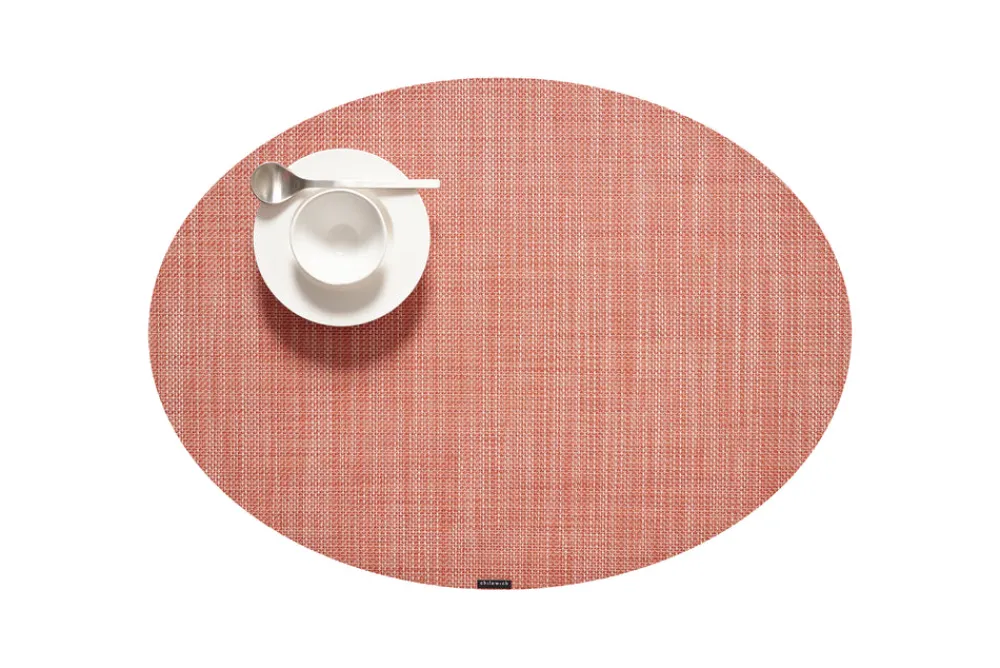 Chilewich Place Settings & Linens|Mini Basketweave Oval Placemat