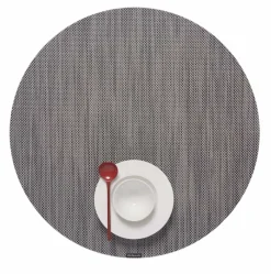 Chilewich Place Settings & Linens|Mini Basketweave Round Placemat
