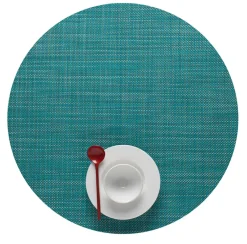 Chilewich Place Settings & Linens|Mini Basketweave Round Placemat