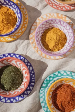 Pomelo Casa Dinnerware|Mini Bowl With Hand Painted Designs