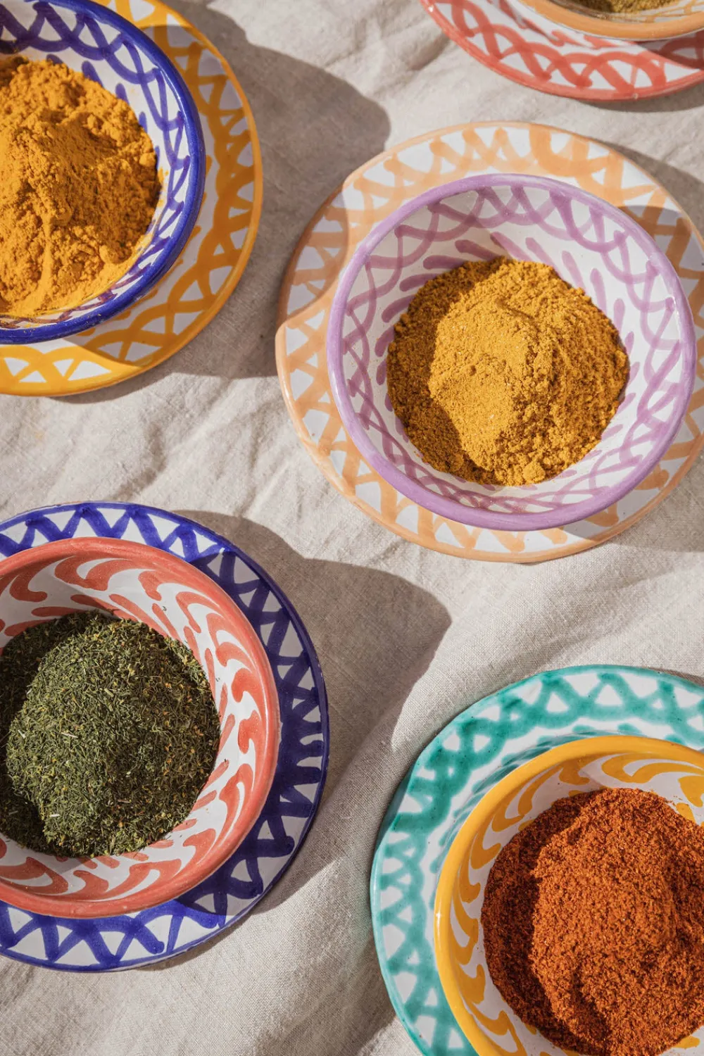 Pomelo Casa Dinnerware|Mini Bowl With Hand Painted Designs