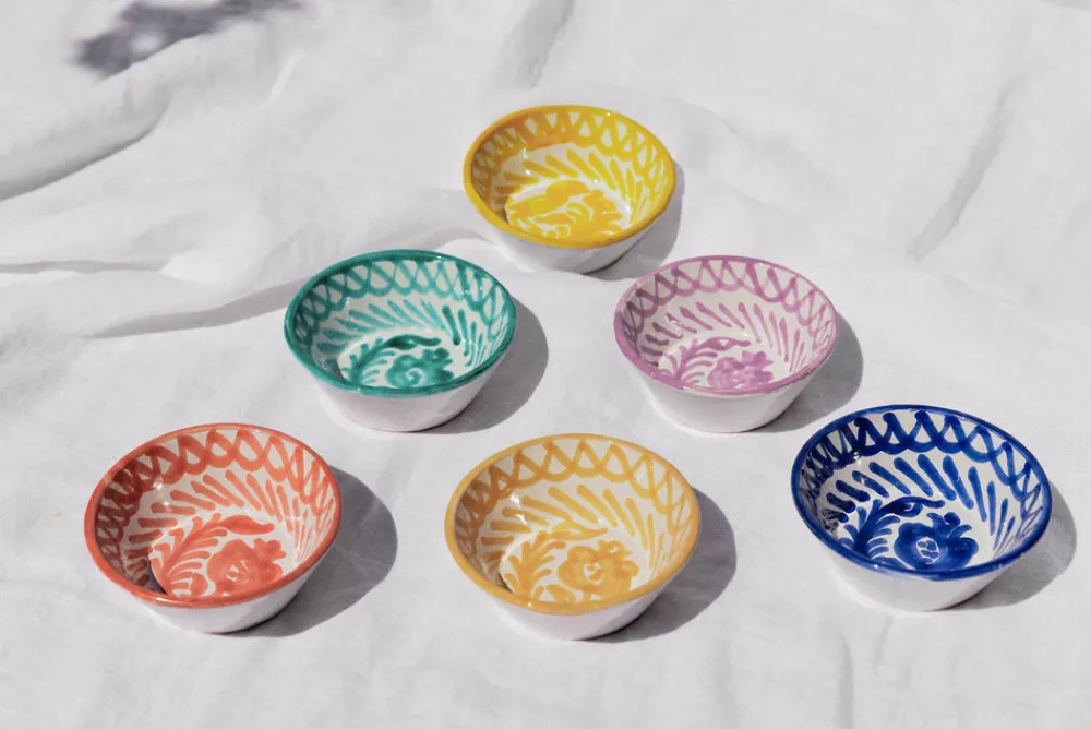 Pomelo Casa Dinnerware|Mini Bowl With Hand Painted Designs