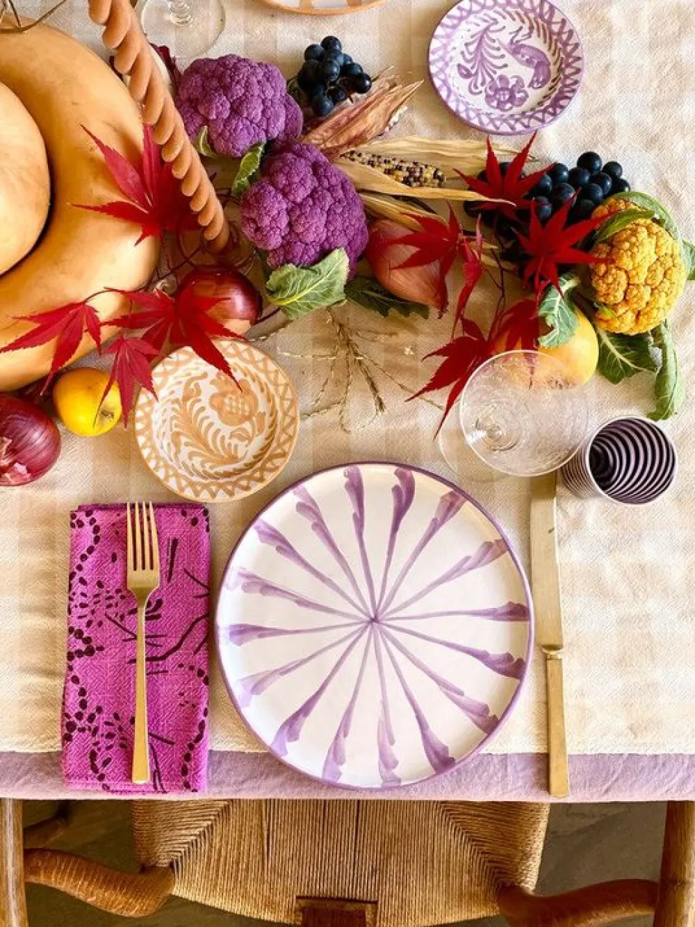 Pomelo Casa Dinnerware|Mini Plate With Hand Painted Designs