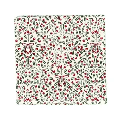 Flying Sheep Country Place Settings & Linens|Mistletoe Napkin, Set of 4
