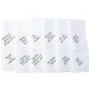No Reservations Place Settings & Linens|Mixed Messages Dinner Napkins, Set of 12