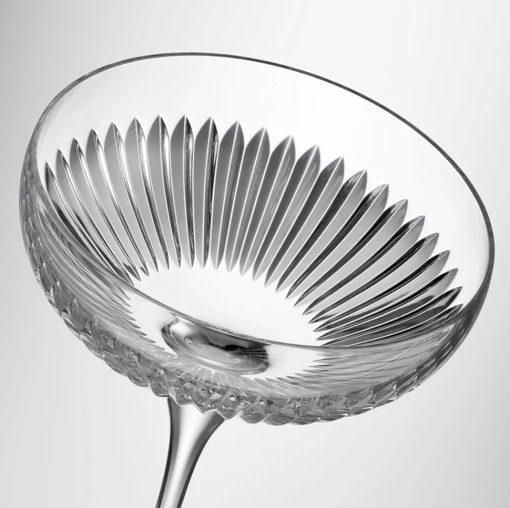 Waterford Glassware|Mixology Coupe Large 280 ml 9 fl oz, Mixed Set of 4