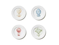 Laboratorio Paravicini Dinnerware|Mongolfiere Single Plates Collection, Set of 4