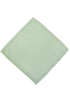 Over The Moon Place Settings & Linens|Monogram Dinner Napkin In Mint, Set of 4