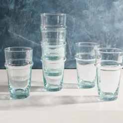 Verve Culture Glassware|Moroccan Beldi Glassware, Set of 6