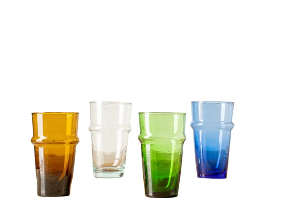 Verve Culture Glassware|Moroccan Beldi Glassware, Set of 6