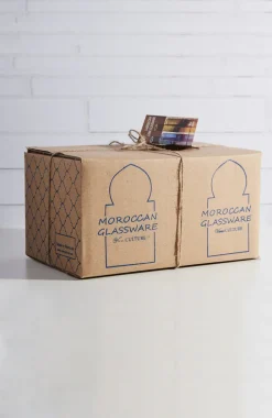 Verve Culture Glassware|Moroccan Beldi Glassware, Set of 6